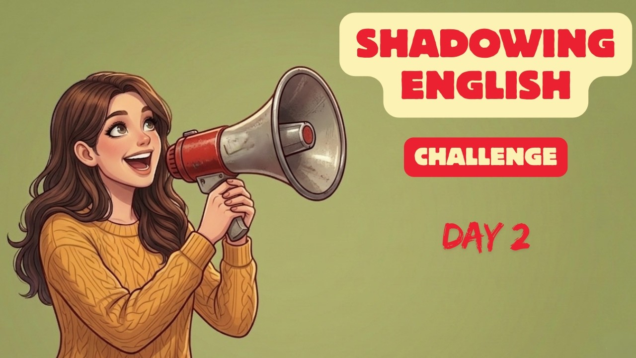 Shadowing English | Listen & Repeat | Build Real Speaking Fluency ...