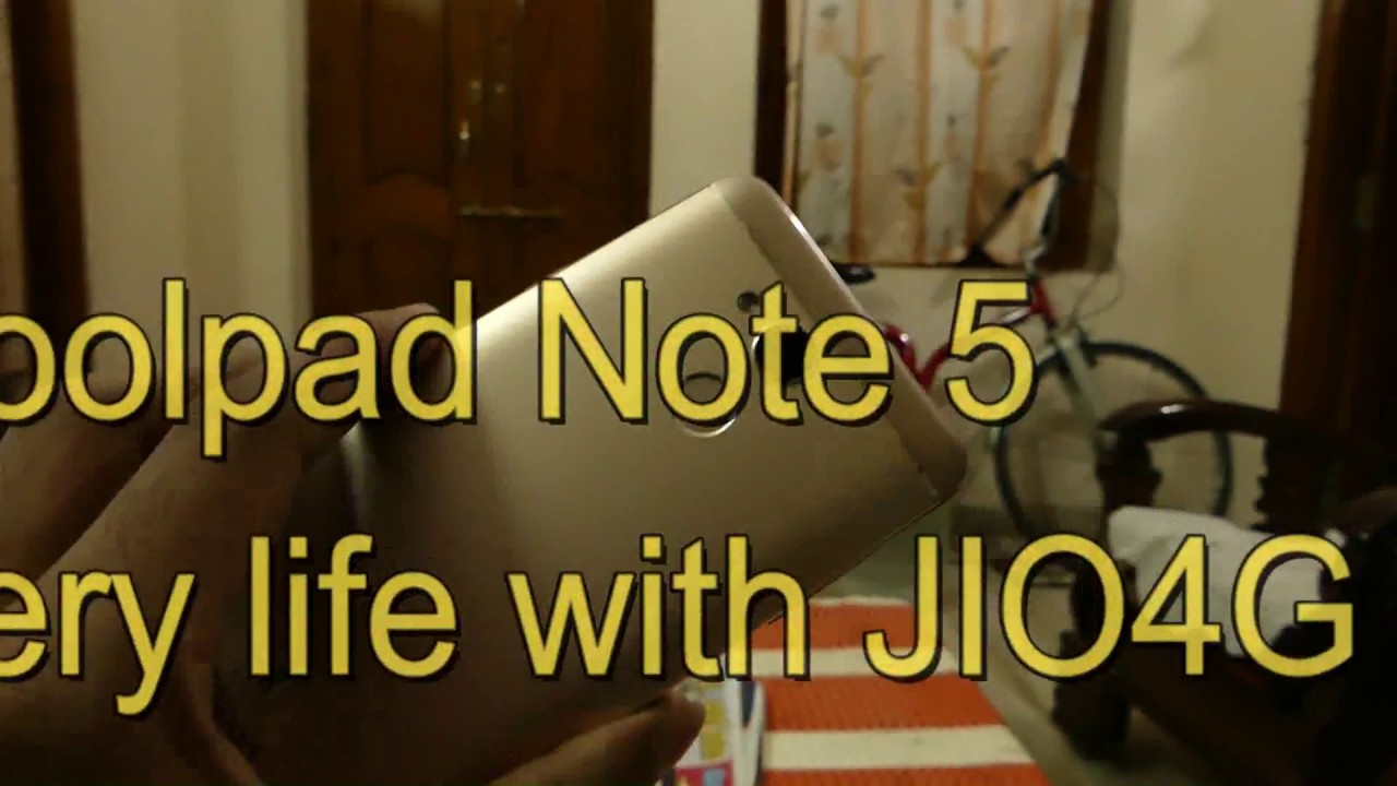 Coolpad Note 5 Battery life with jio 4g usage🔥🔥🔥