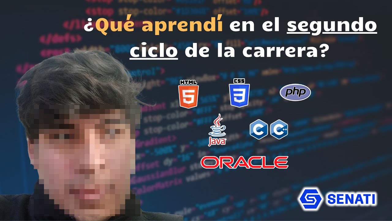 ¿Qué cursos llevo como estudiante de programación? | SENATI