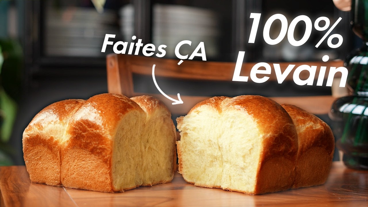 Ma BRIOCHE 100% LEVAIN ultra moelleuse (grâce à cette astuce)