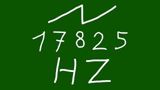 17825 hz saw