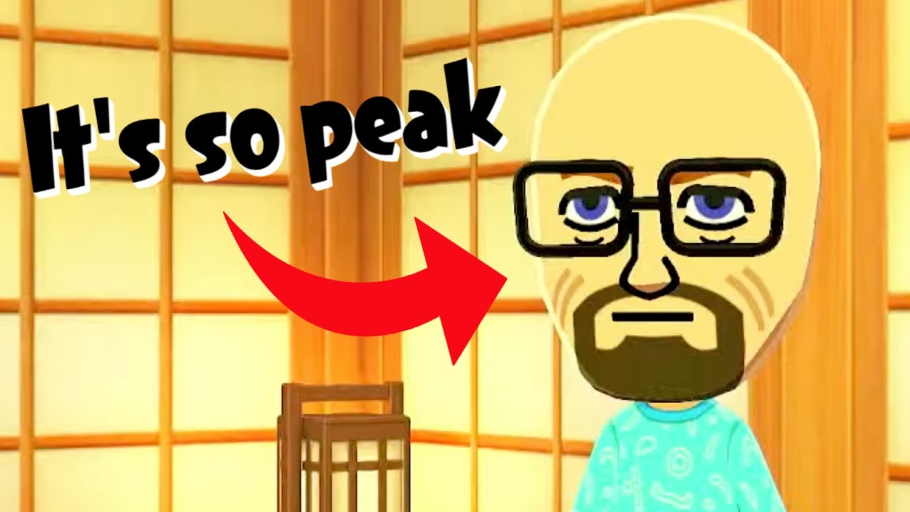 Walter White loves Miku in Tomodachi Life Living the Dream...
