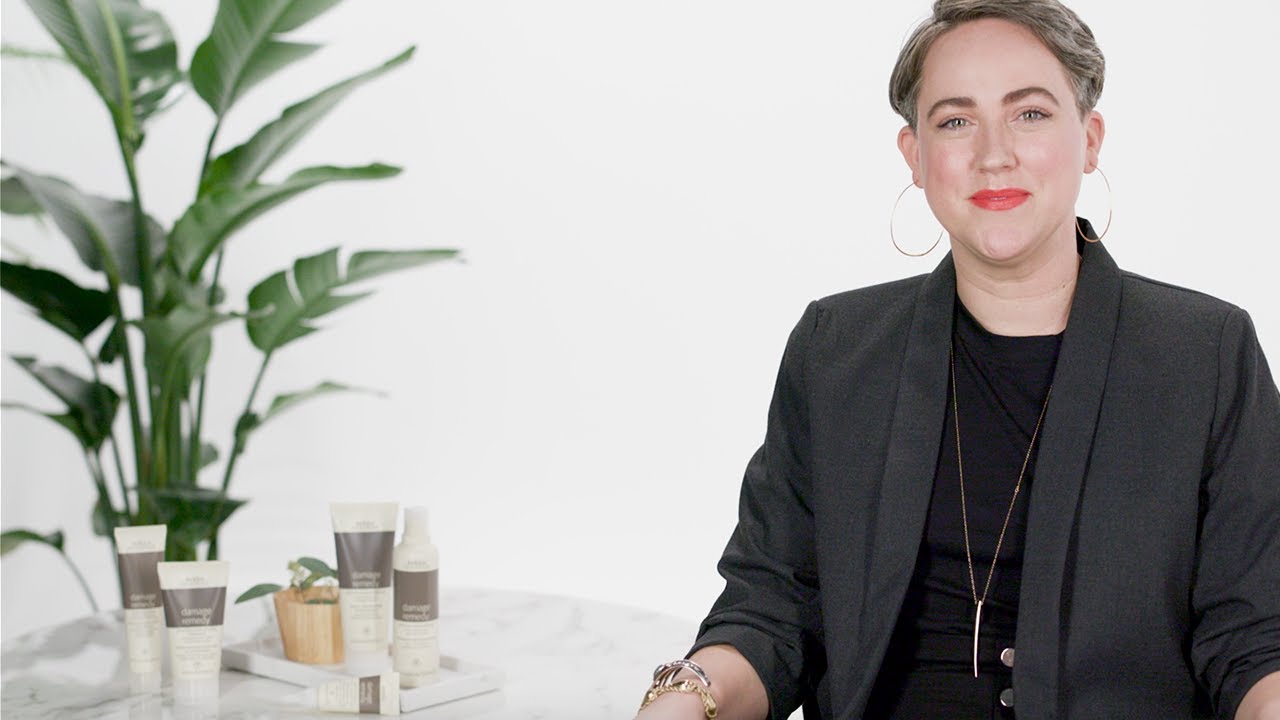 How to Treat & Repair Dry Hair with Artist Eva Van Anglen | Aveda