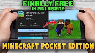 Minecraft Pocket Edition: Finally FREE in 26.1 Update? (Official News) 😱  screenshot 1