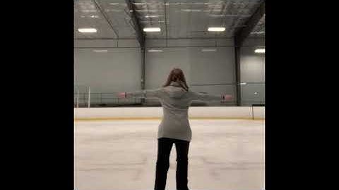 Ice Skating Basic 3 Stroking