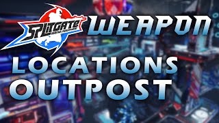 Splitegate Arena Warfare Weapon Locations Outpost