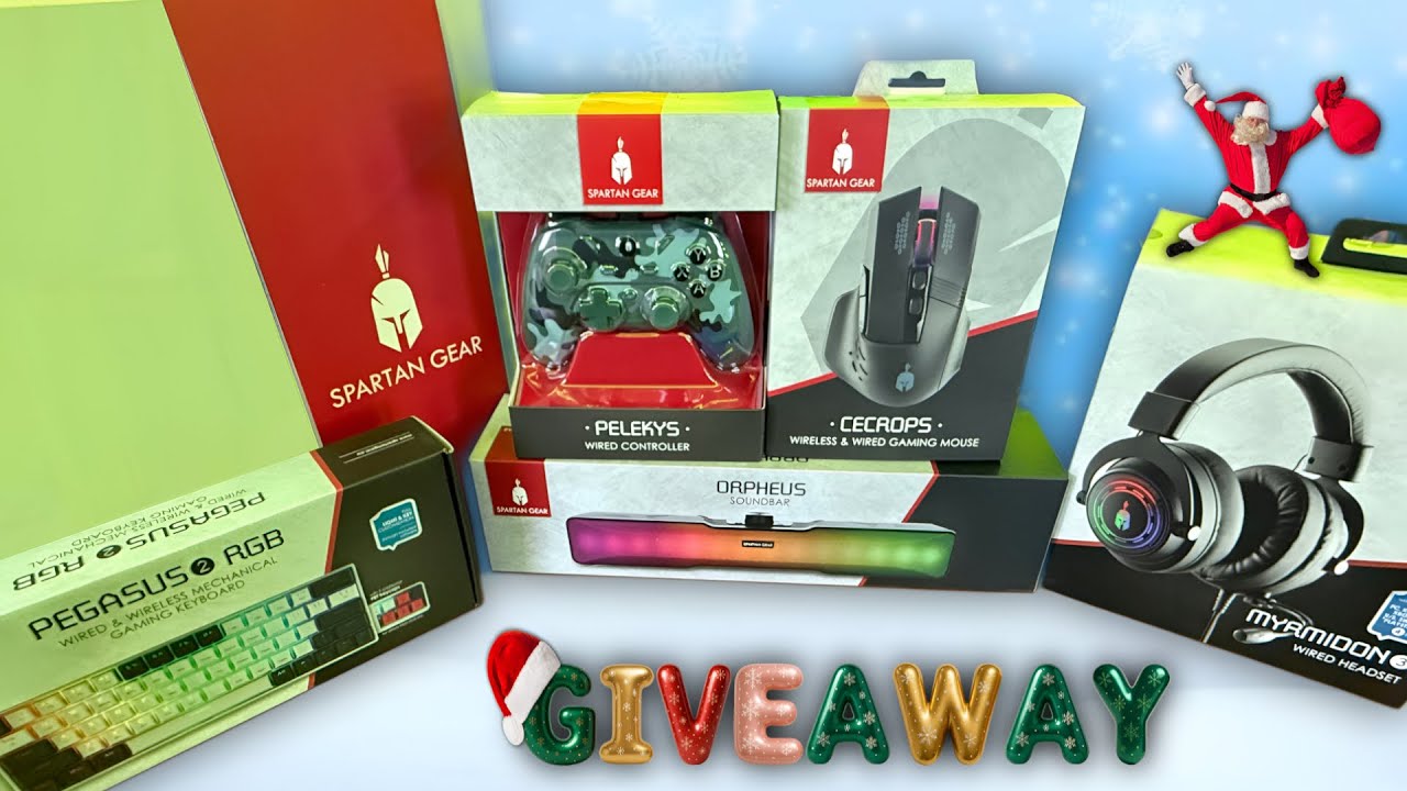 Χριστουγεννιάτικος διαγωνισμός από την Spartan Gear!