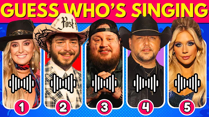 Guess Who's Singing - Country Edition 2024📀Music Quiz 🎶