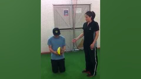 How to bounce an AFL ball