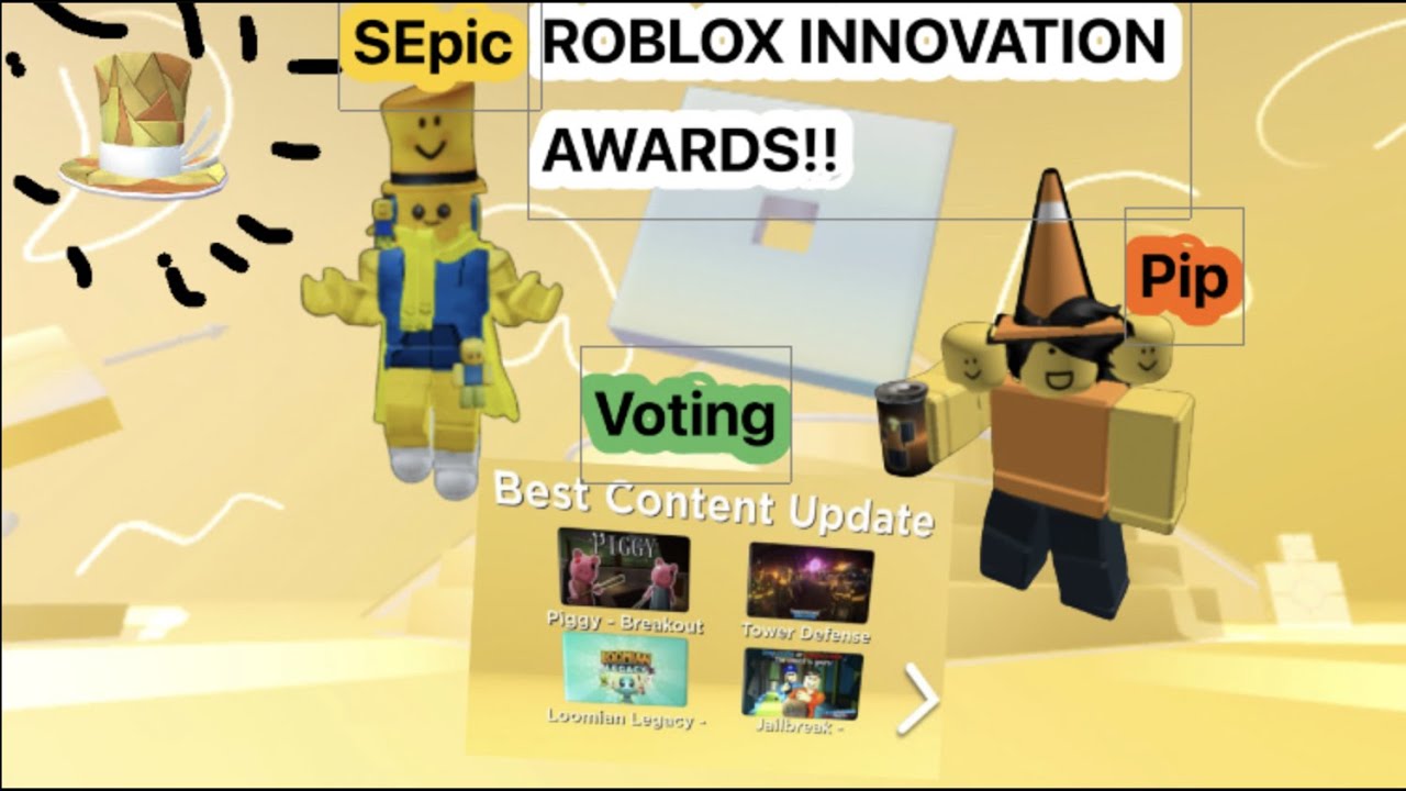 ROBLOX INNOVATION AWARDS!! YouTube