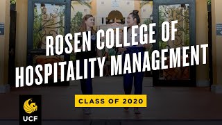 UCF Rosen College of Hospitality Management | Summer 2020 Virtual Commencement