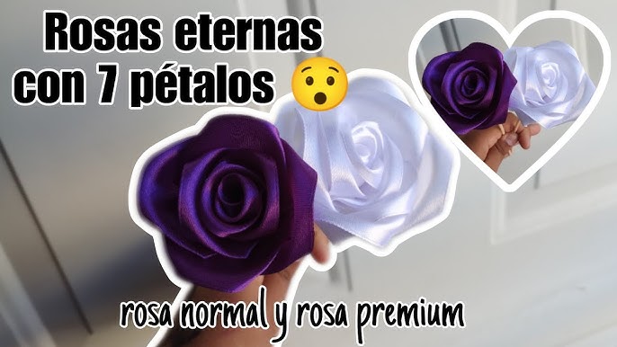 Aprende a rosas eternas de una manera fácil y rápida y ¡SIN CORTAR EL