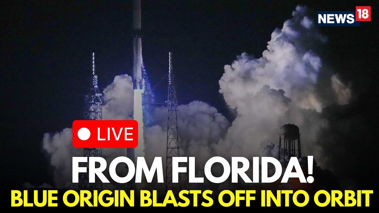 Blue Origin Launch LIVE | New Glenn Launch | Mars Mission | NASA LIVE ...