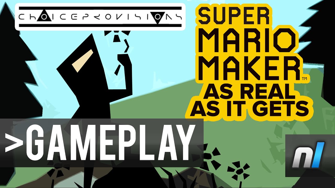 new super mario maker switch Super Mario Maker: as Real as It Gets by Choice Provisions | Paratrooper Pounce