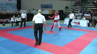 Altar Sezer  Sahin v Conor McGlinchey WAKO World Championships 2019