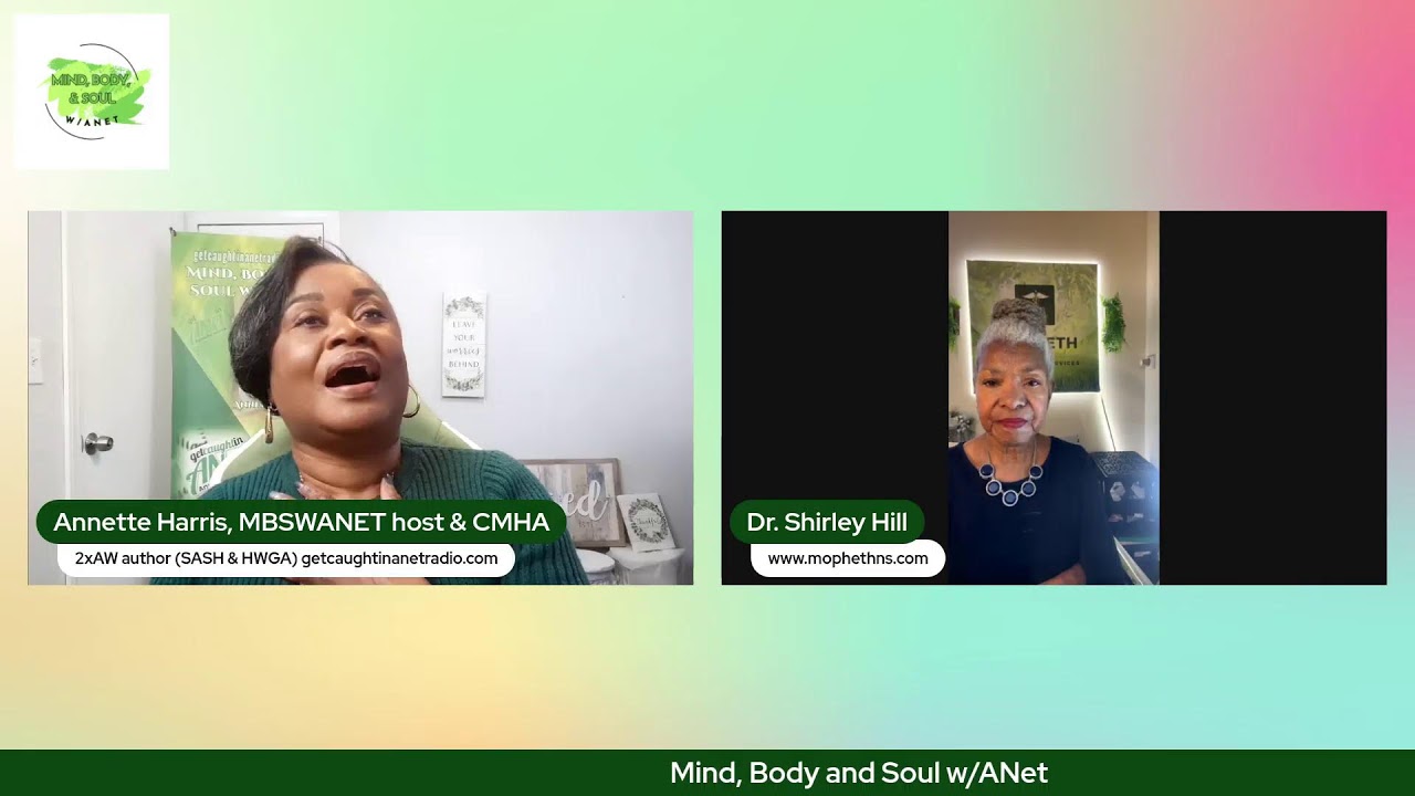The first Health & Wellness session of 2026 on Mind, Body and Soul wANet, 12noonCST