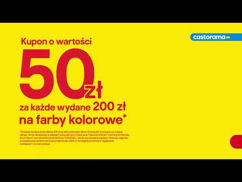 CASTORAMA FARBY KOLOROWE 6-11.03.24