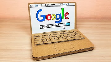 Working Cardboard MacBook - Stop Motion Apple Laptop