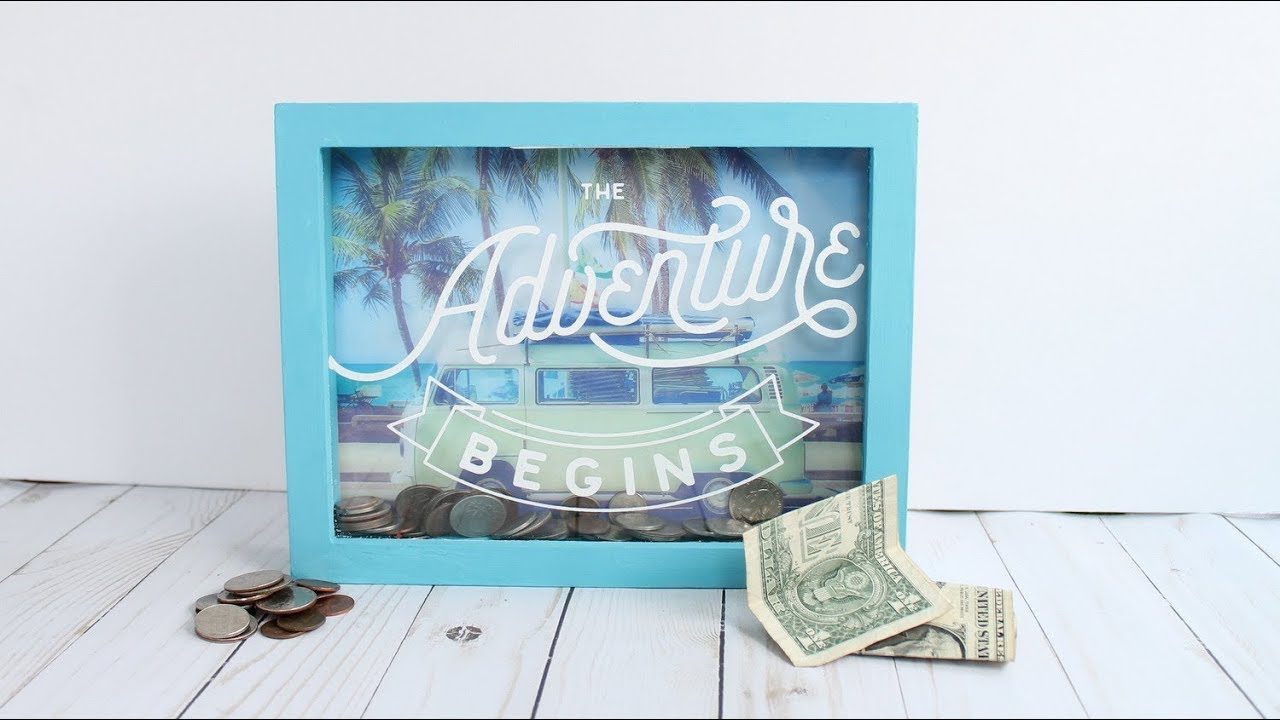 Travel Fund Money Box with Chalk Couture YouTube