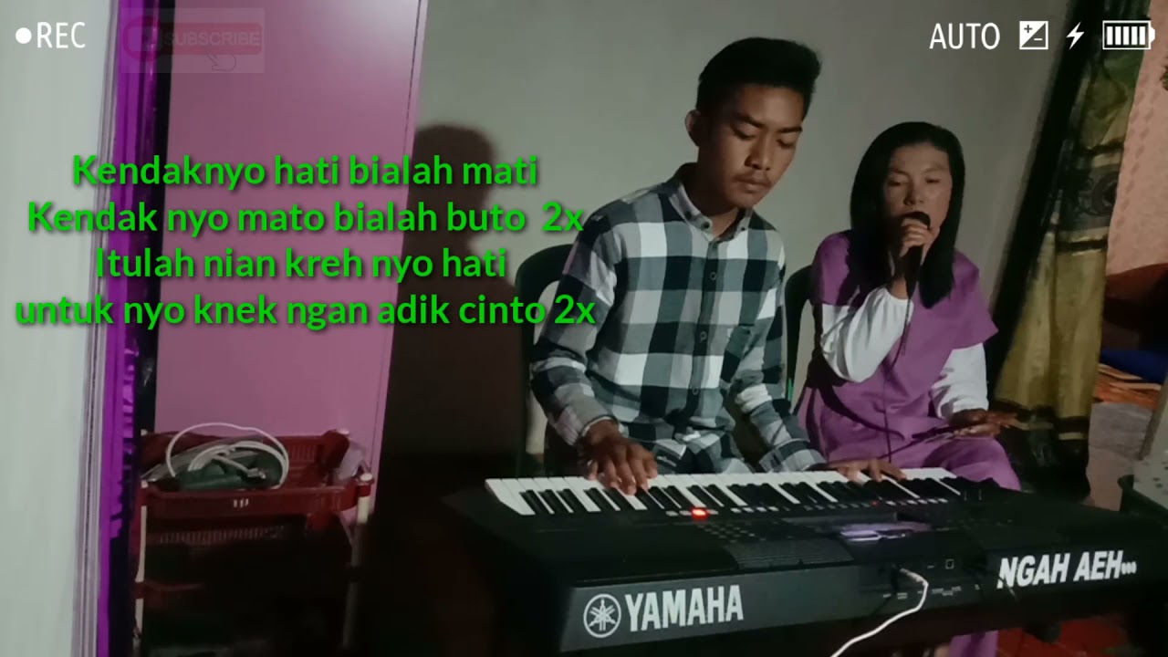Lagu kerinci || Kayo tibayang || PSR E 463.