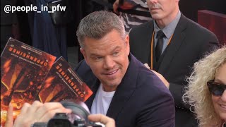 Matt Damon - Oppenheimer premiere in Paris Le Grand Rex - 11.07.2023