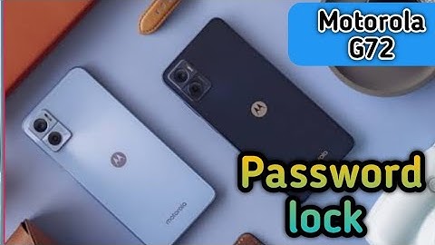 How To Set Screen Lock Password In Motorola G72, Screen Lock Password Setting How To Set