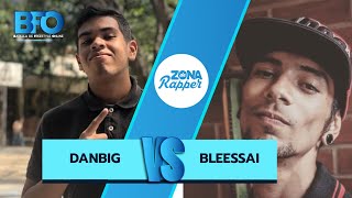 DANBIG VS BLEESSAI - BATALLA PRIMERA RONDA - BFO -  BATALLA DE FREESTYLE ONLINE -  ZONA DE RAPPER