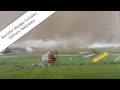 Insane monster wedge tornado  elkhorn nebraska