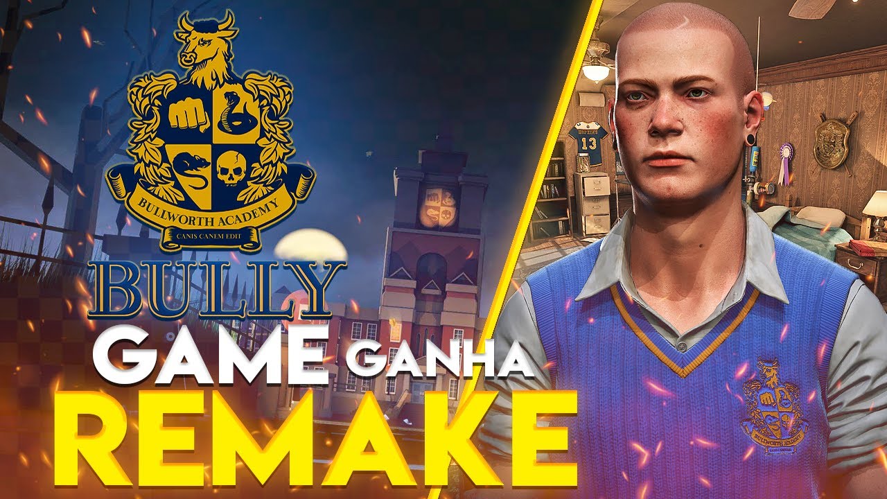 BULLY GANHA REMAKE na UNREAL ENGINE 5 com TRAILER IMPRESSIONANTE 