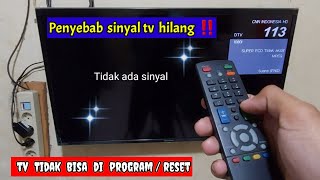 🔴Cara progam / mengembalikan sinyal Tv Digital yang hilang