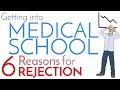 How to Get Into Medical School | 6 Reasons for Rejection