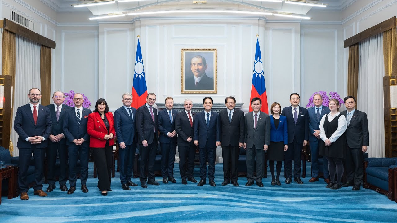 20260106 總統接見「歐洲議會議員團」