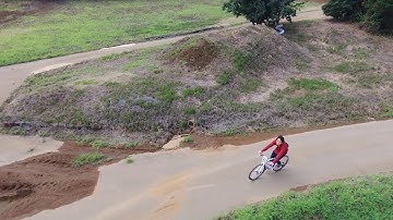 Parrot Bebop 2 Footage | Test follow me app "Auto Follow " | Without color correction