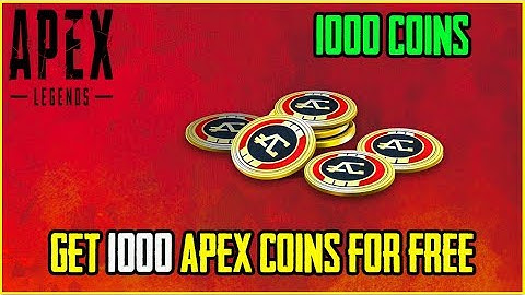 How To Get Free 1000 Apex Coin | Get 1000 FREE APEX COINS : APEX LEGENDS