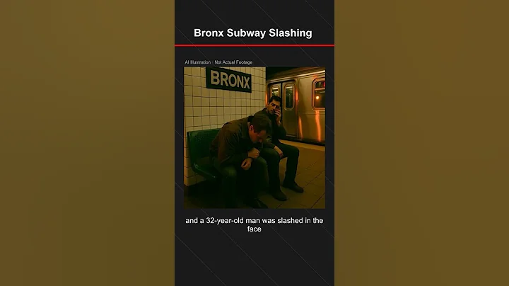 Machete Attack in Bronx Subway! Attacker Slashes 2 Victims in Violent Robbery #shorts