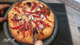 #domino´s cheese burst pizza | wheat pizza | homemade pizza | Gehu ke #aatekapizza | Madhuri Chandak screenshot 5