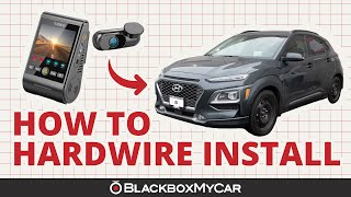 VIOFO A229 2K QHD Dash Cam x 2021 Hyundai Kona | How to Hardwire Install | BlackboxMyCar