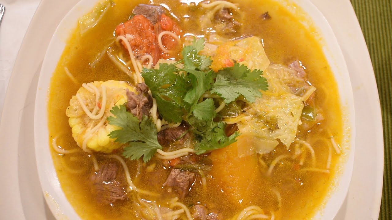 Beef Soup Puerto Rican Style YouTube