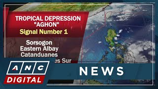 More areas placed under Signal No.1 as Aghon continues approach | ANC