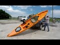 Easy one person method to load kayak on SUV without scratching