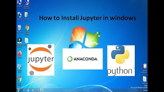 How To Install Anaconda python And Jupyter Notebook On Windows7810install Jupyter In Windows