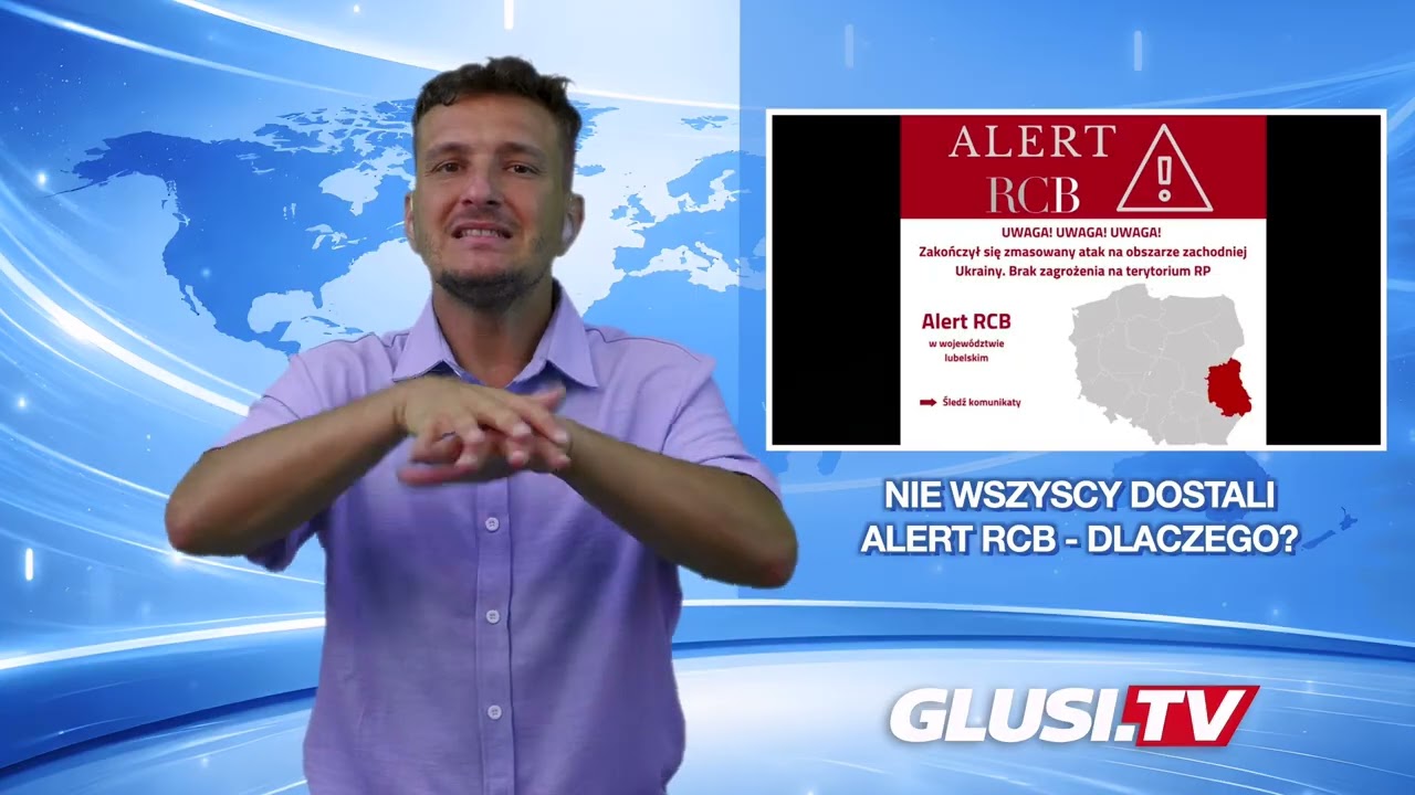 Nie wszyscy dostali alert RCB - dlaczego?