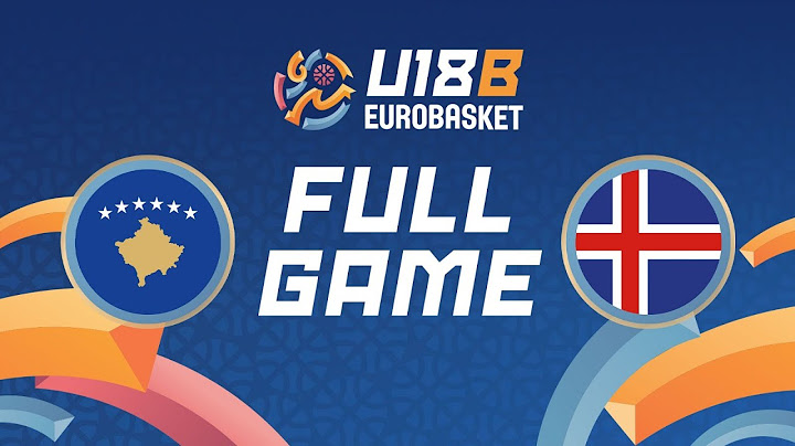 Group Phase |  Kosovo v Iceland | Full Basketball Game | FIBA U18 Women's EuroBasket 2025 Division B