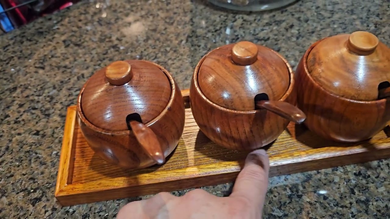 Condiment Jar Spice Container with Lids - YouTube