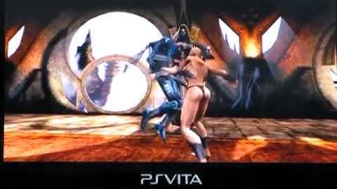 Mortal Kombat (Vita) - Demo play (pt. 8)... Cyber Sub-Zero / Kabal vs Sheeva / Johnny Cage