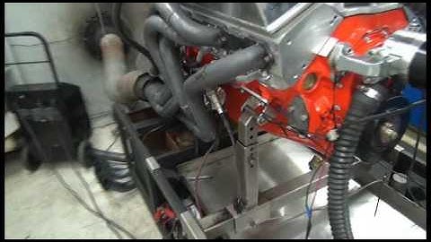 SBC 489HP 383 STROKER ENGINE DYNO FOR ENNIS LUND BY WHITE PERFORMANCE AND MACHINE