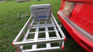 Maxxhaul Aluminum Cargo Rack FULL OVERVIEW