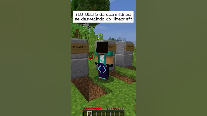 YOUTUBERS se DESPEDINDO do Minecraft! #shorts