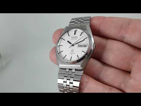SEIKO TYPE II 7123-503B 70〜80年製 クォーツ 腕時計 Seiko Type II quartz watch 7123-503B, case no.8N0375, made