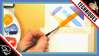 Watercolour Painting Techniques - A Little About Glazing